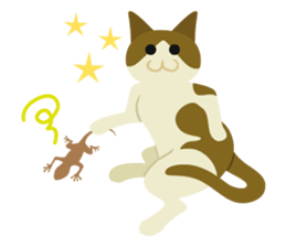 Chiffon and Marron sticker #6131024