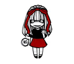 red bow (Eng Ver.) sticker #6131072