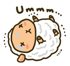 The Palm-Sized Sheep Eng Ver. sticker #6131119