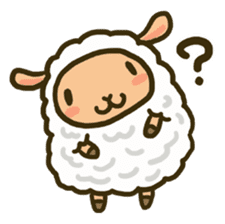 The Palm-Sized Sheep Eng Ver. sticker #6131124