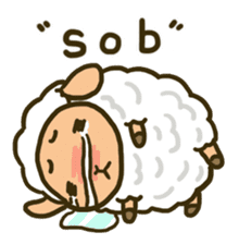 The Palm-Sized Sheep Eng Ver. sticker #6131128