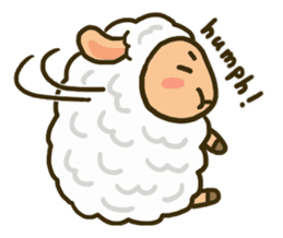 The Palm-Sized Sheep Eng Ver. sticker #6131131