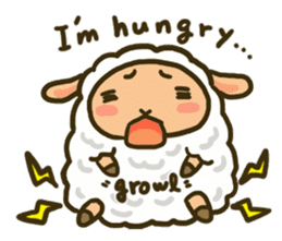 The Palm-Sized Sheep Eng Ver. sticker #6131134