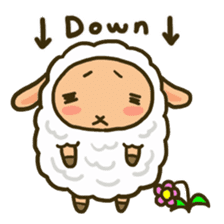 The Palm-Sized Sheep Eng Ver. sticker #6131137