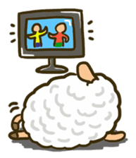 The Palm-Sized Sheep Eng Ver. sticker #6131141