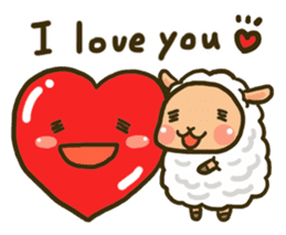The Palm-Sized Sheep Eng Ver. sticker #6131147