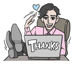 AsB - O.D. (Office Dude) sticker #6131195