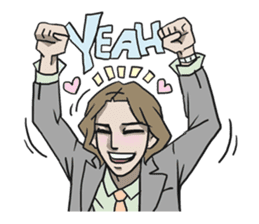 AsB - O.D. (Office Dude) sticker #6131201