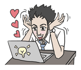 AsB - O.D. (Office Dude) sticker #6131219