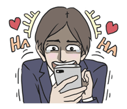 AsB - O.D. (Office Dude) sticker #6131225