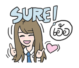 AsB - Por 4 School Girls sticker #6131307