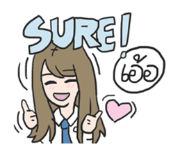 AsB - Por 4 School Girls sticker #6131307