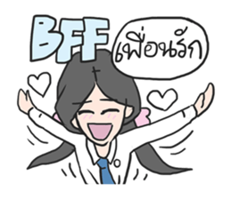 AsB - Por 4 School Girls sticker #6131308