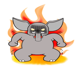 vayu-elephant sticker #6131312