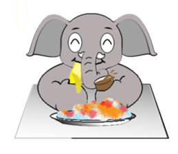 vayu-elephant sticker #6131325