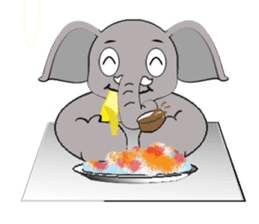 vayu-elephant sticker #6131325