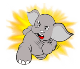 vayu-elephant sticker #6131335
