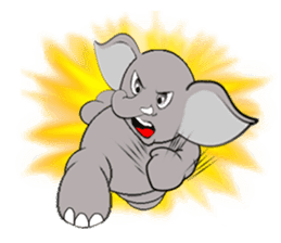 vayu-elephant sticker #6131335