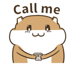 a hamster daily conversation sticker #6131571