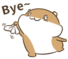 a hamster daily conversation sticker #6131591