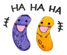 Jelly beans family sticker #6131874