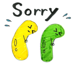 Jelly beans family sticker #6131875