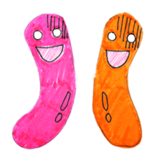 Jelly beans family sticker #6131876