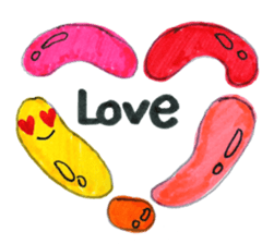 Jelly beans family sticker #6131884