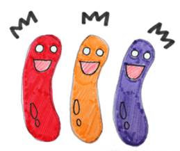 Jelly beans family sticker #6131886