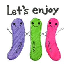 Jelly beans family sticker #6131891