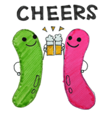 Jelly beans family sticker #6131893