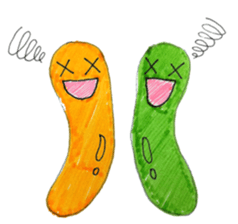 Jelly beans family sticker #6131894