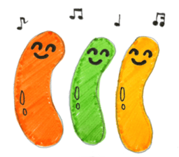 Jelly beans family sticker #6131896