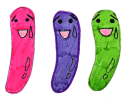Jelly beans family sticker #6131897