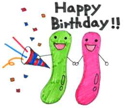 Jelly beans family sticker #6131906