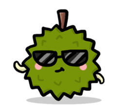 Little Durian (English Version) sticker #6131956