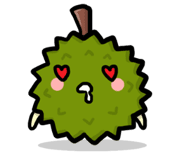 Little Durian (English Version) sticker #6131968