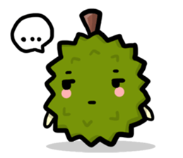 Little Durian (English Version) sticker #6131969