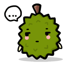 Little Durian (English Version) sticker #6131969