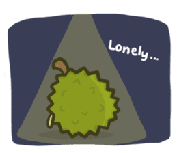 Little Durian (English Version) sticker #6131976