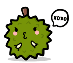 Little Durian (English Version) sticker #6131987
