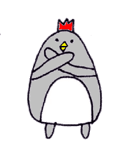 Niwatori Penguin sticker #6132597
