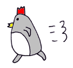 Niwatori Penguin sticker #6132610