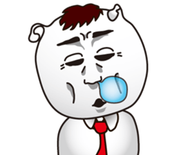 Space adult man sticker #6132732