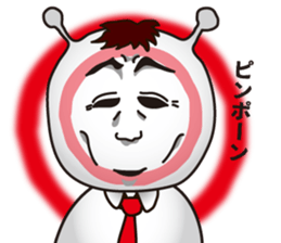 Space adult man sticker #6132749