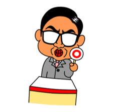 office worker's sticker2 sticker #6133852