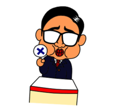 office worker's sticker2 sticker #6133853