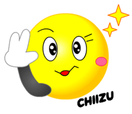 kawaii Smiley Face 3D(JapaneseWords) sticker #6134123