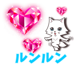 Crystal Style (cute cat small snow) sticker #6134437