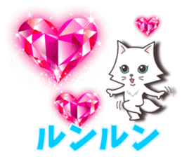 Crystal Style (cute cat small snow) sticker #6134437